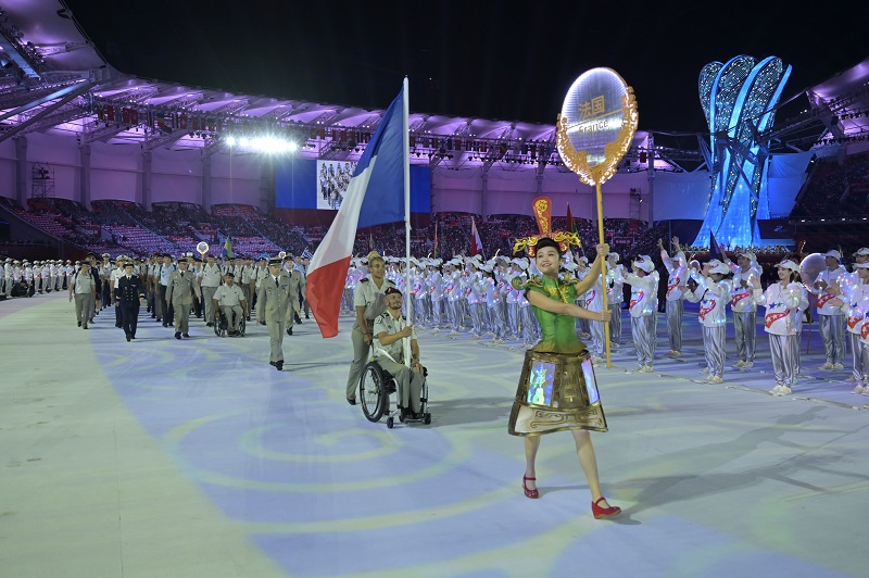 7th CISM Military World Games WUHAN CHINE 2019 - Cérémonie d'ouverture