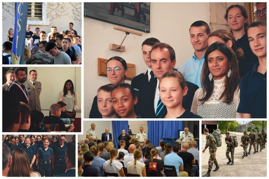 Une rentrée des classes sur les chapeaux de roues pour les lycées militaires de l’armée de Terre