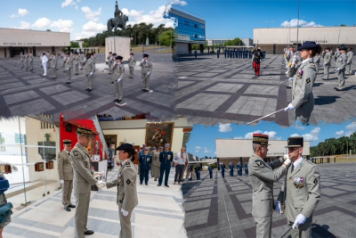 10e promotion DA GRH : remise de galons de Lieutenant et de diplômes de Licence