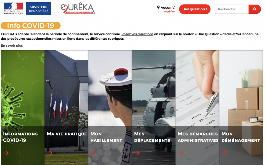 Eurêka : un soutien administratif et logistique pour nos soldats